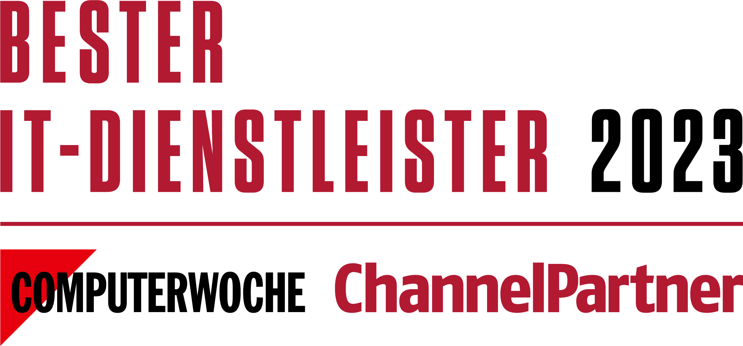 Logo Bester IT-Dienstleister 2023